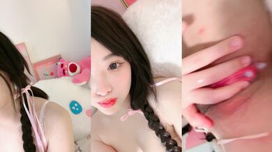 烈焰红唇辩子小姐姐！5小时自慰诱惑！粉嫩小穴，凹凸玻璃棒抽插，加快速度猛捅，搞得骚穴好湿